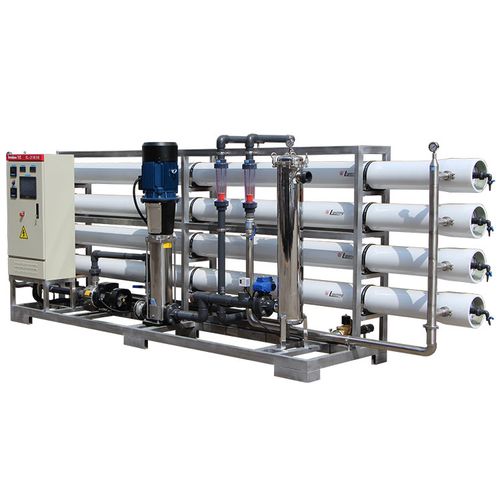 20吨全自动大型反渗透净水设备在中水回用及化工废气染布厂污水处理中的应用